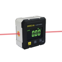 Digital laser inclinometer