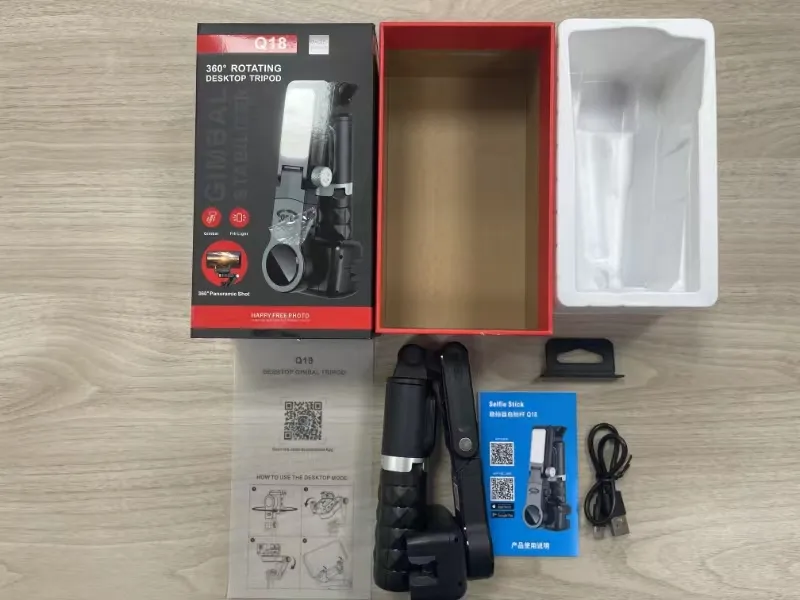 Q18 Adjustable Selfie Stick Gimbal - Image 3